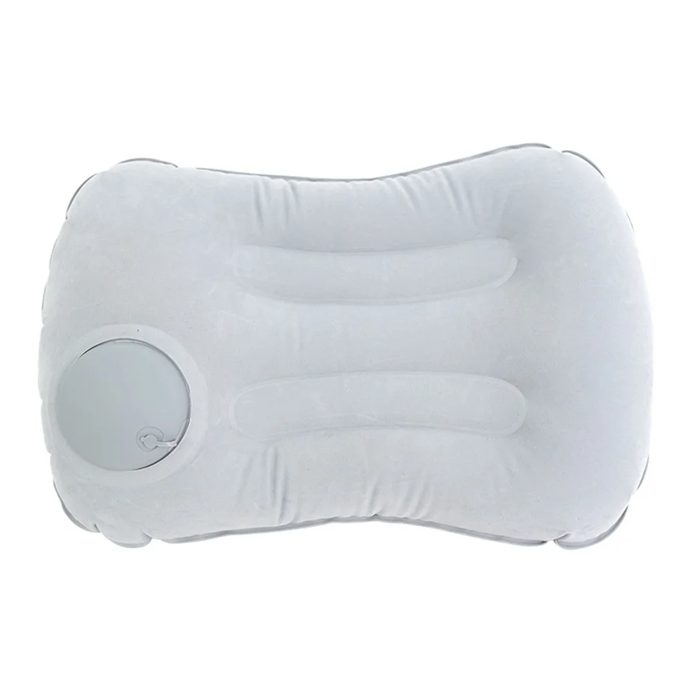 Camping Inflatable Pillow Portable Ultralight Travel Hiking Pillow for Neck and Lumbar Support gallery 4