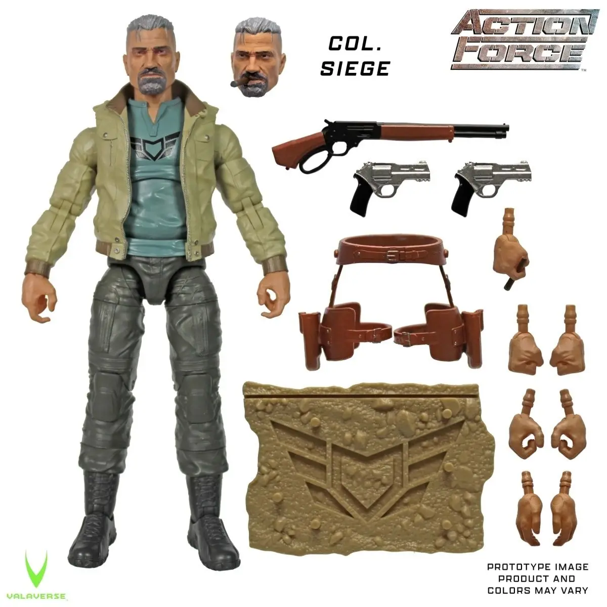 In Stock Valaverse Thunder Squad Action Force 5 Waves 1/12 Colonel Xiqi And Other Movable Dolls Gift