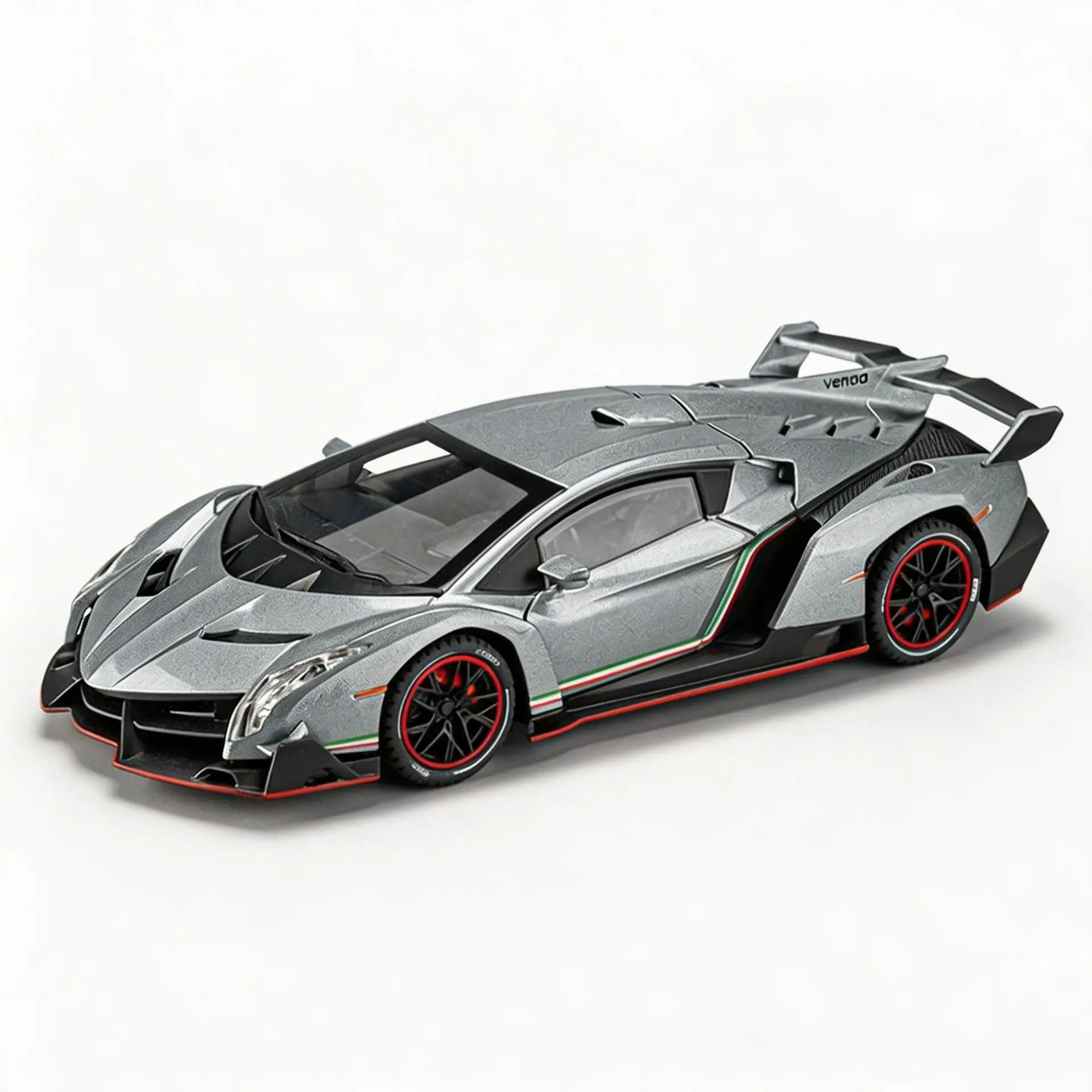 1:24 Veneno Car Model Simulation Sports Car Diecast Alloy Car Model For Gift Collection Ornaments view 5