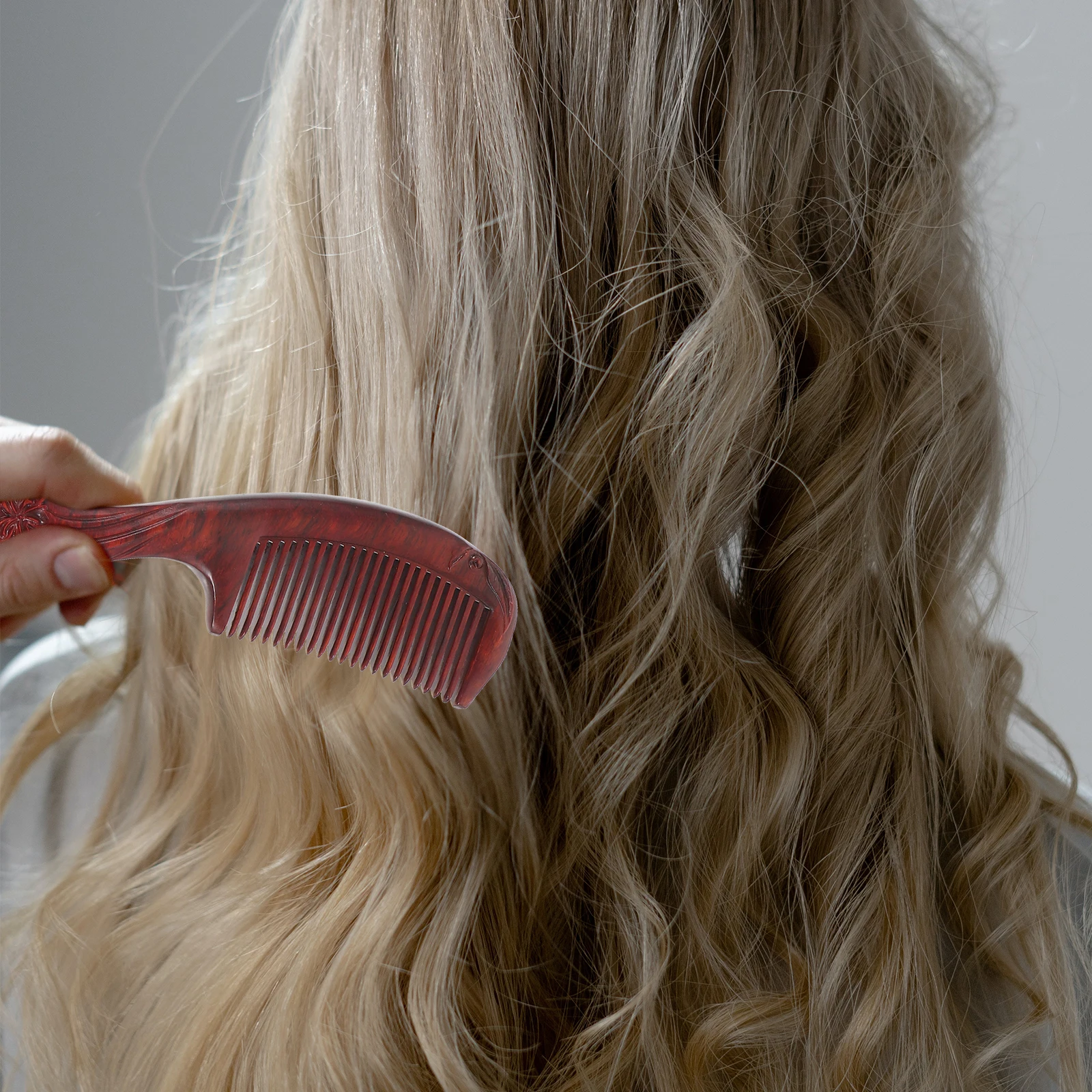 

Carving Wooden Comb H made Massage Hair Tool for Women Men Kids Small Portable Decorative Wood Smooth Lines Hair Care