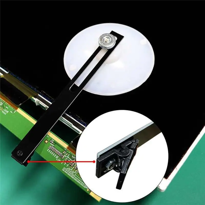 AEE3-6 Pack TV Side Board Retainer Clip LED LCD TV Screen Remover Repair Tool Black&White
