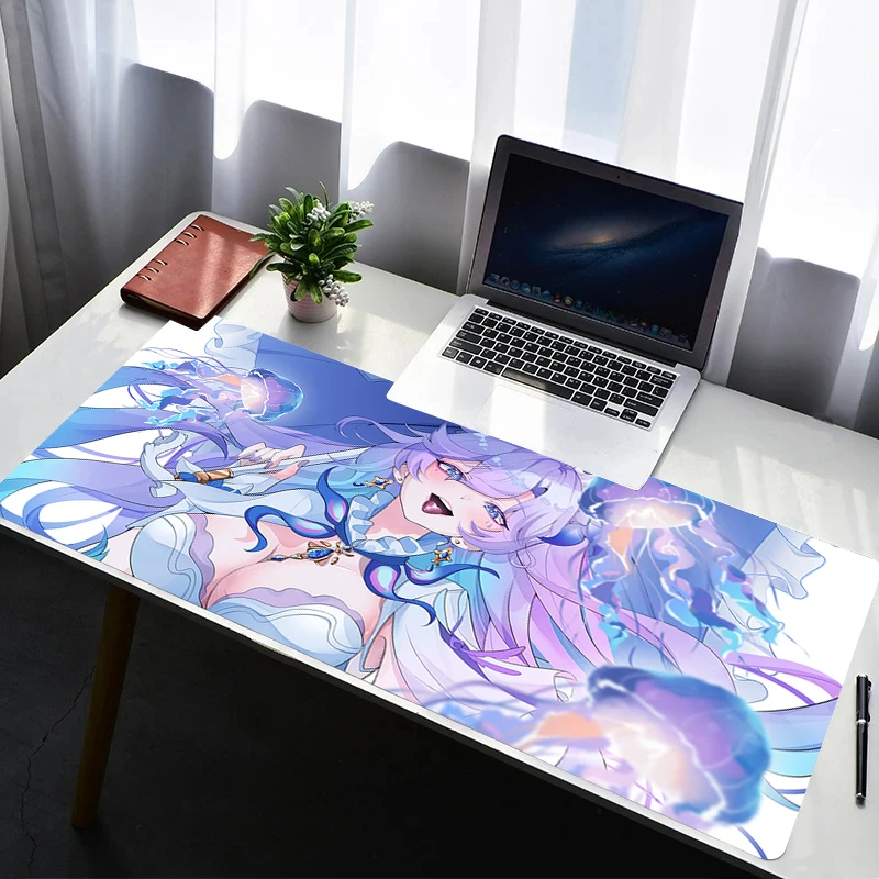 لوحة ماوس الألعاب حصيرة مكتبية Gamer Wuthering Waves Cantarella Professional Premium Mousepad ملحقات التحكم في السرعة لوحة المفاتيح