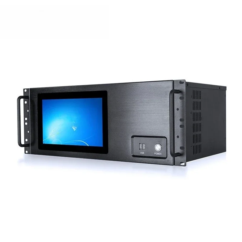 

Touch industrial control cabinet, dual network port rack industrial computer machine 4U industrial computer host