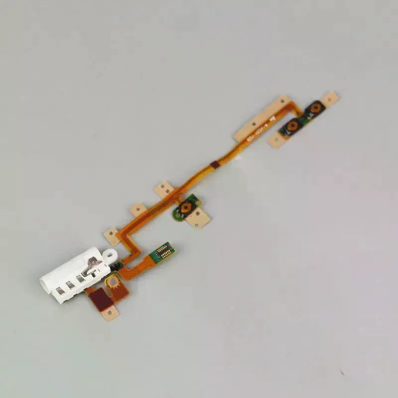 New Power Audio Jack Volume Button Flex Cable For IPod Nano 6 6th Gen White Replacement