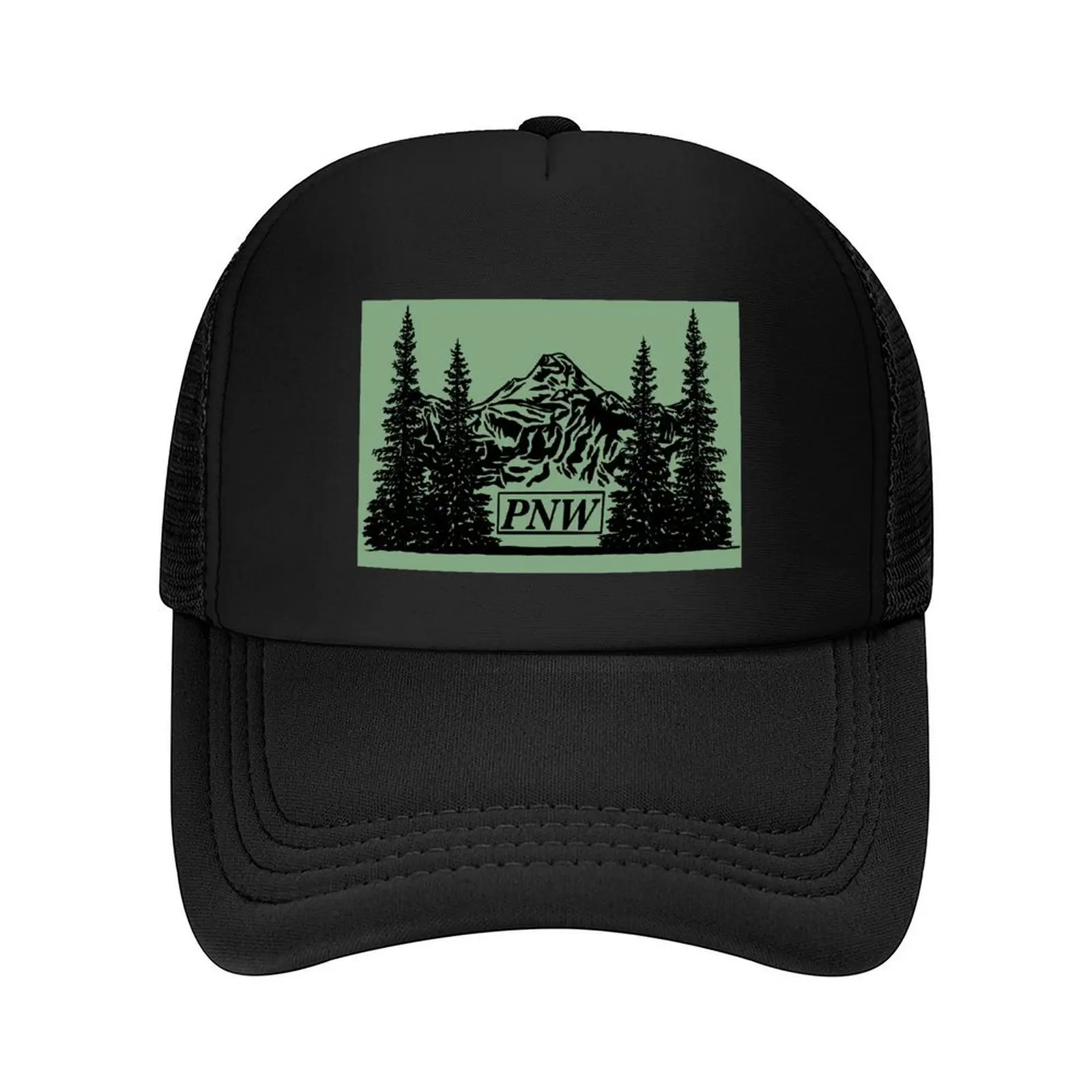 

Pacific Northwest Hiking Mountain Landscape Baseball Cap summer hat fishing hat Designer Hat custom Hats Man Women's