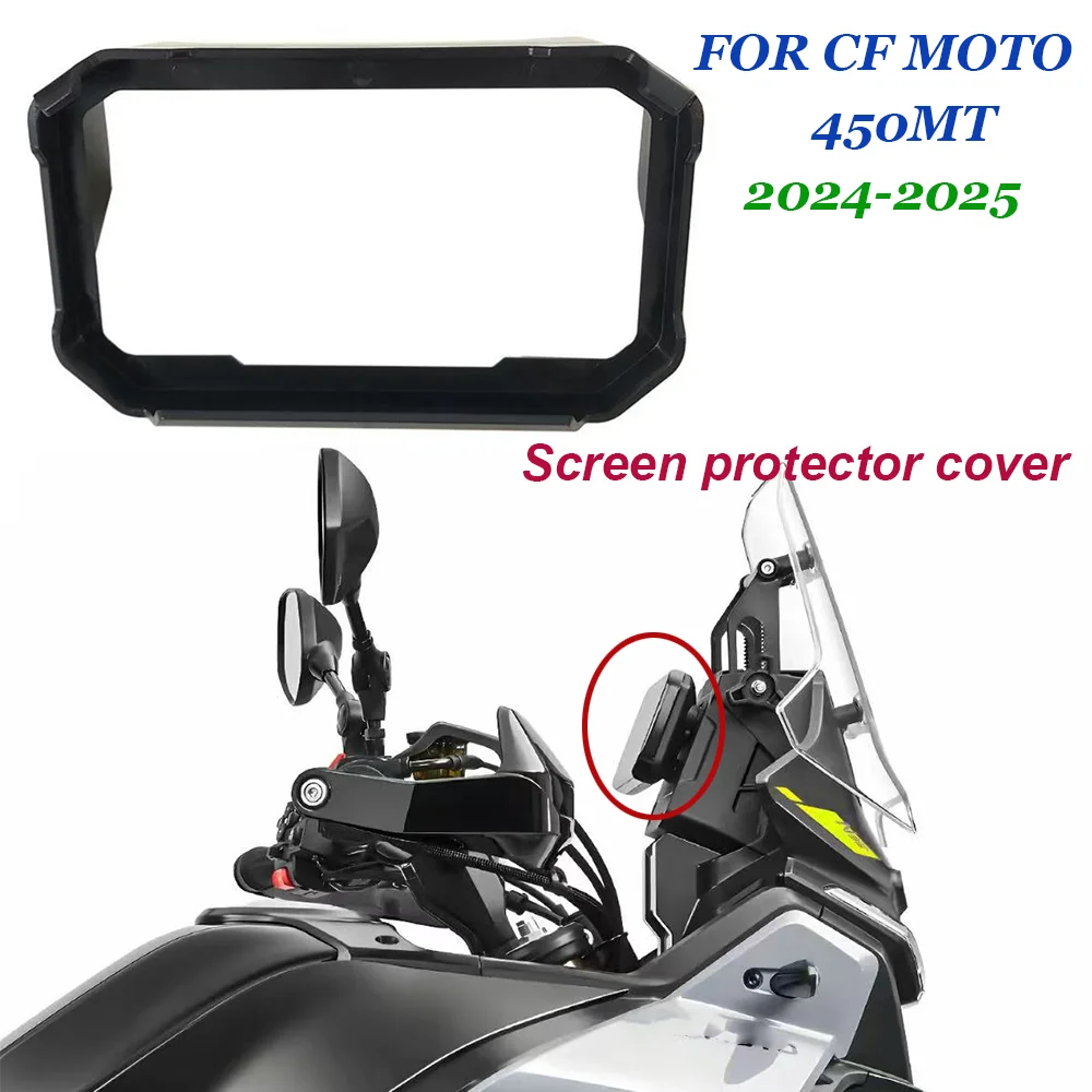 

Для CF MOTO 450MT MT450 cfmoto 450mt 2024 2025 мотоциклетные цифровые часы солнцезащитный козырек защитная крышка экрана