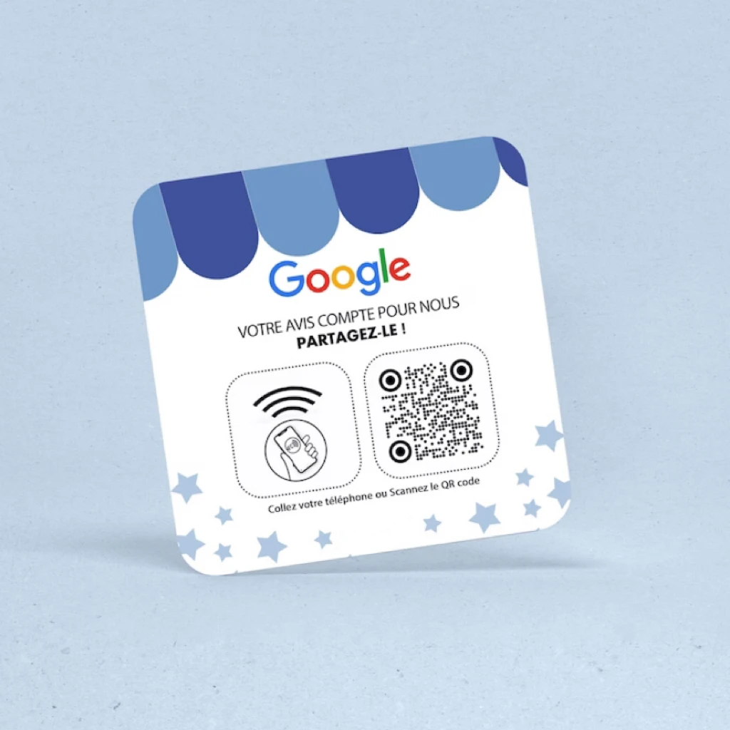 Customized Google Qr code and NFC,nfc qr Code Sign For Business,qr Code Plate,NFC Google Tap To Review Stands