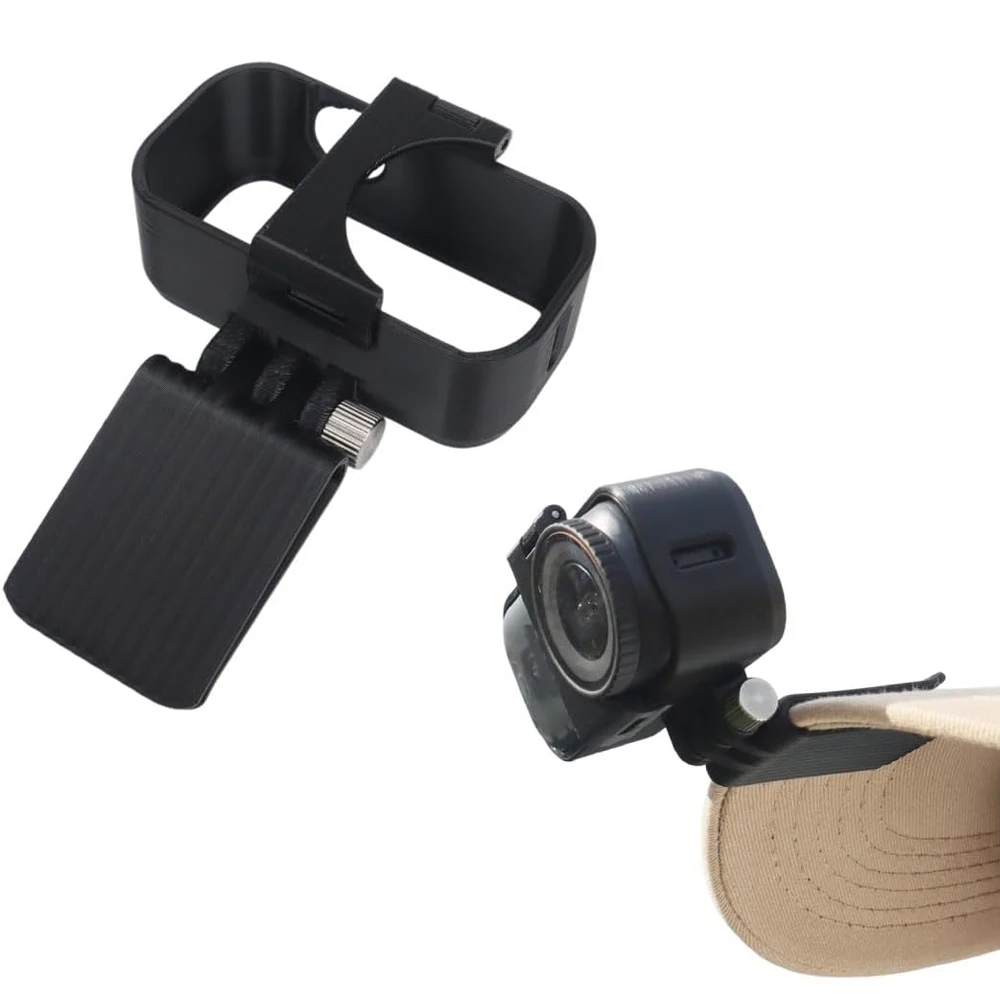 واقية ثابتة الحافة غطاء كليب ل DJI Osmo نانو المشبك الإفراج السريع جبل قبعة بيسبول قاعدة تركيب مزودة بمشبك لملحقات كاميرا نانو #1