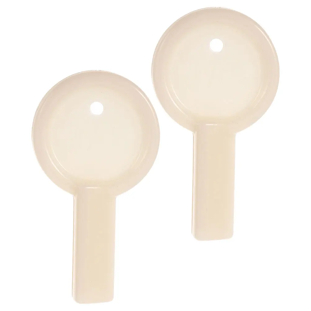 

2 pcs Lock Core Keys for Paper Towel Dispenser Plastic Replacement Bath Tissue Box Security Keyhole Universal HOLDER Wipes Soap
