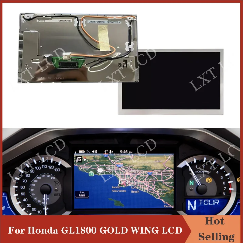 

Original 6.5 inch LCD Display Screen For HONDA GL1800 GOLD WING 2007~2013 GAUGE DASH METAL Navigation Screen