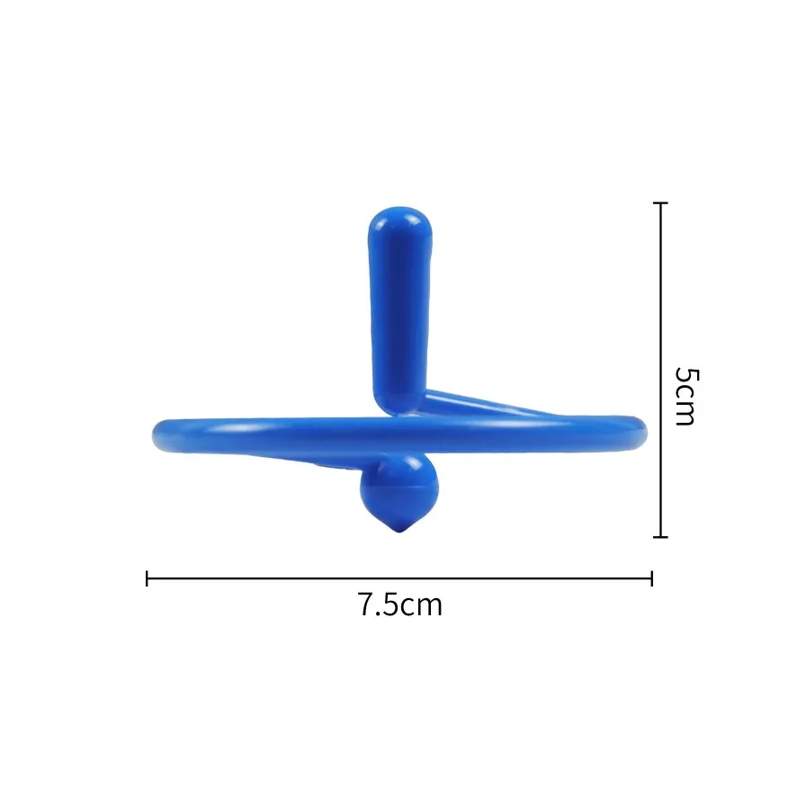 1PCS YZQW Suspension Exclamation Mark Gyro Spinning Top Fidget Spinner Decompression Stress Relief Creative Toys Novelties Funny