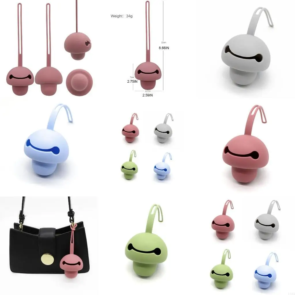 طفل سيليكون مصاصة الفطر شكل عضاضة مهديء الحلمة الوليد الرضع لعبة L8RB #1