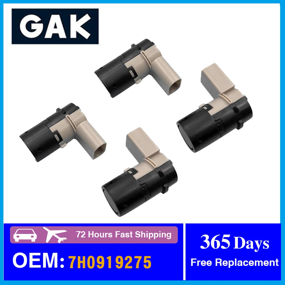 GAK 4 шт. ABS PDC датчик парковки 7H0919275 для Audi A4 8H7 A6 4B A8 4E RS4 Cabrio VW Polo Beetle Skoda Octavia