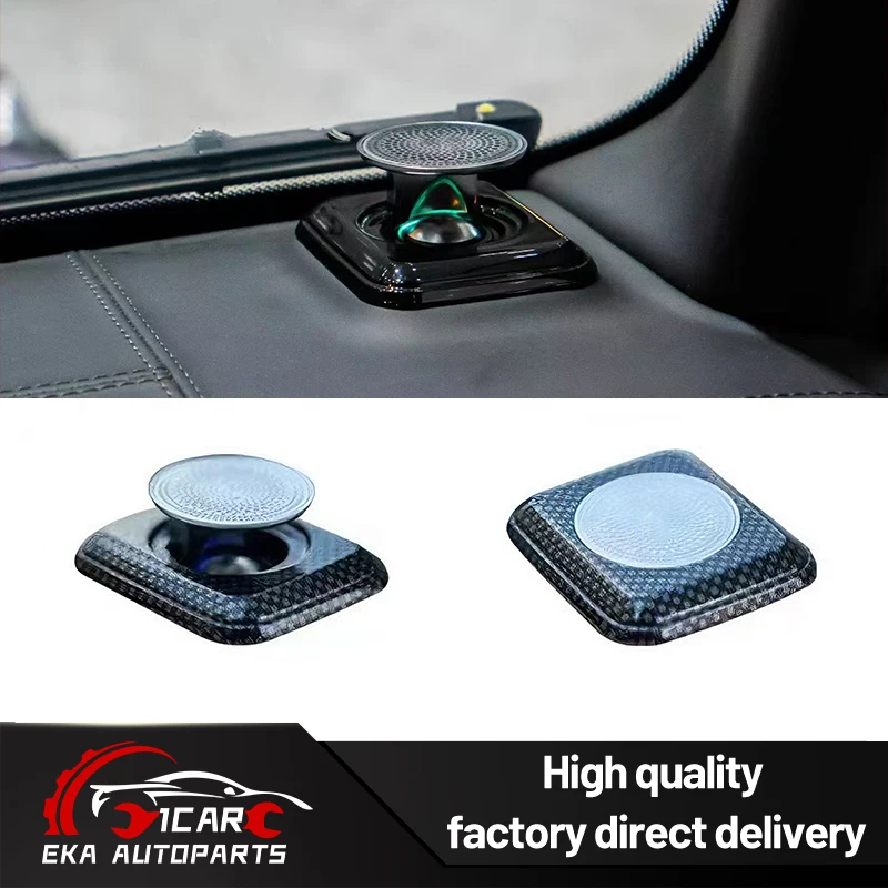 Automatic Lifting Rotating Dashboard Tweeter Speaker with LED Ambient Light for Mercedes‑Benz G‑Class W464 W465 Interior Speaker