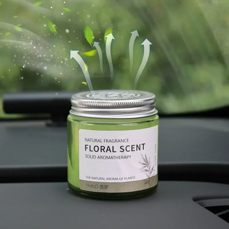 Car Aroma Diffuser Fresh Tea Scent Floral Air Freshener In Addition To Odour Long Lasting Fragrance Auto Interior Accessories