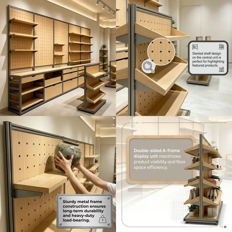 Stacking Rack Shelf Led Display Rack Supermarket Shelf Outdoor Furniture Showcase Shoe Cabinet Supermarket Display Rack
