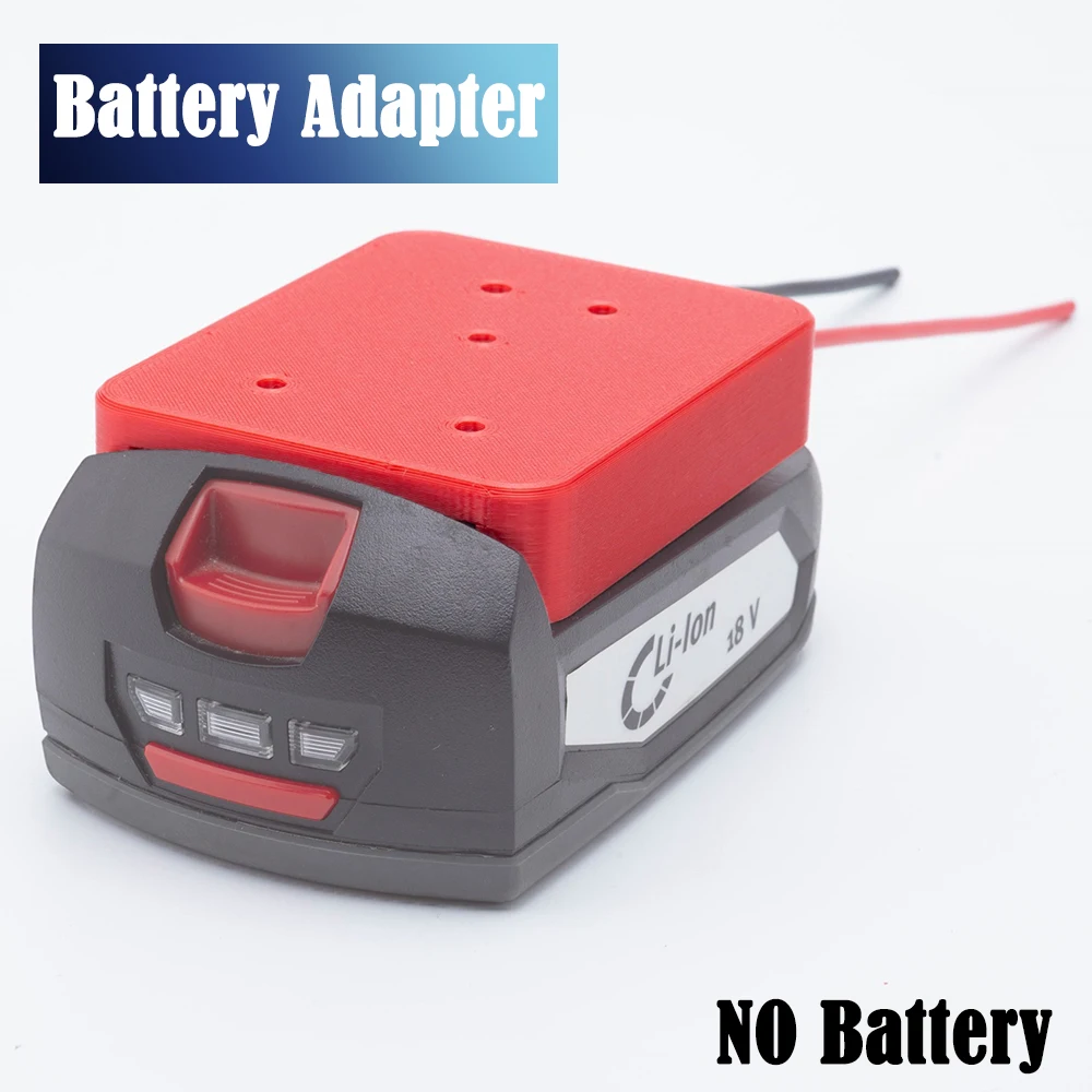 For SKIL 18V SB18A SB18B SB18C Li-ion Battery DIY Adapter Power Tools Parts Replacement 14 AWG Wires  (NO Battery)