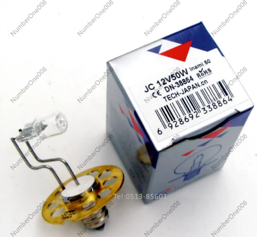 Inami-50 12V 50W Screw E11 9 Hole Ophthalmic Slit Lamp Microscope Bulb 2158 H Medical Instrument Parts