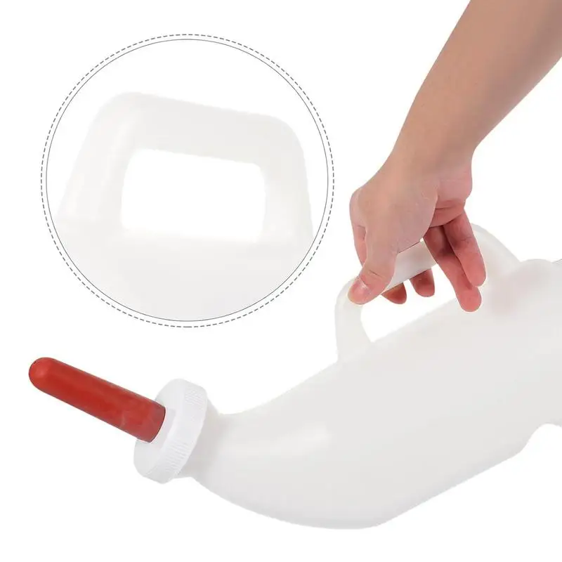 Feeder For Lambs Reusable Ergonomic Sheep Nursing Lamb Milk Bucket Cow Baby Bottle Drinking Feeders Livestock Calves Lambs