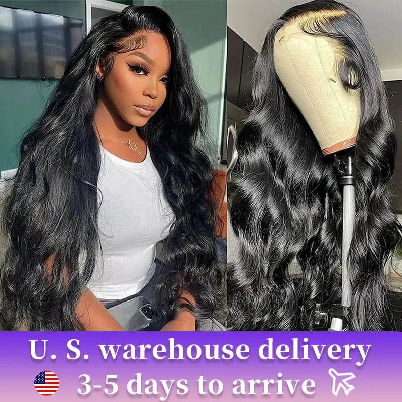 

Парик из натуральных волос Прозрачный парик из натуральных волос на кружеве 13x6 HD для чернокожих женщин 13x4 Бразильский объемный парик с кружевной фронтальной частью с