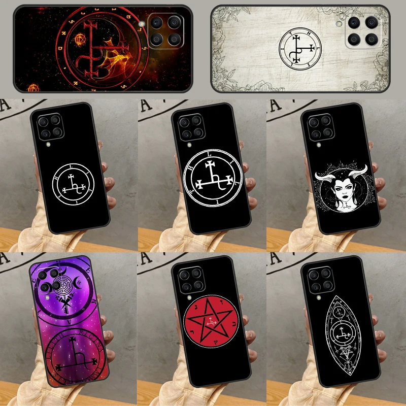 Sigil of Lilith Funda For Samsung Galaxy M31 M11 M12 M13 M14 M22 M32 M52 M34 M54 M23 M33 M53 M51 M30s Case