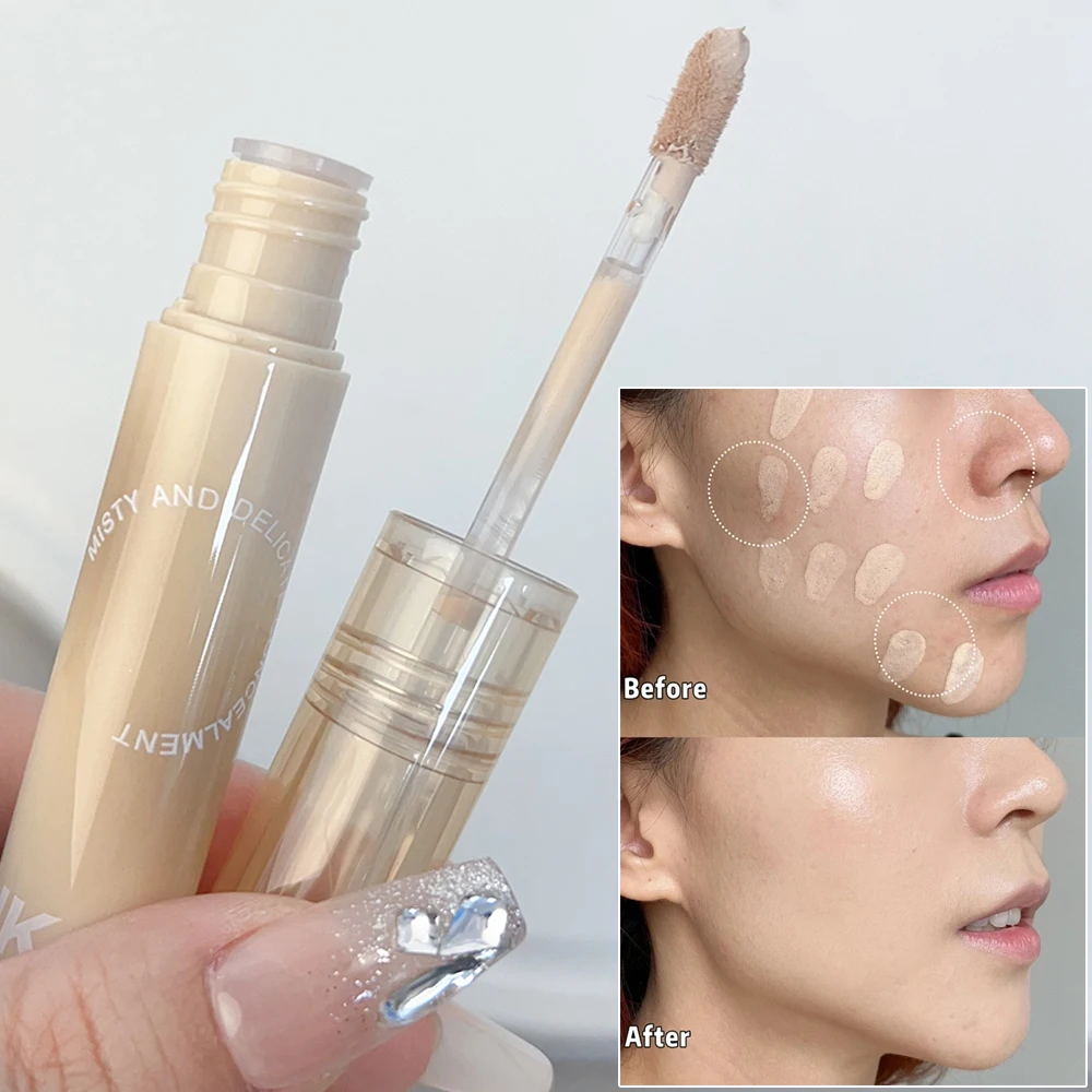 Multifunction Liquid Contour Concealer Lasting Moisturizing Full Coverage Acne Spot Dark Circles Concealer Cream Makeup Cosmetic