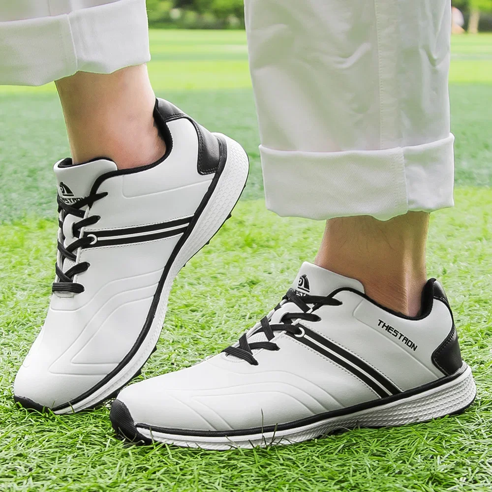 Professionele waterdichte golfschoenen Heren Comfortabele golfsneakers Spikeless golfsportschoenen voor heren Outdoor wandelschoenen