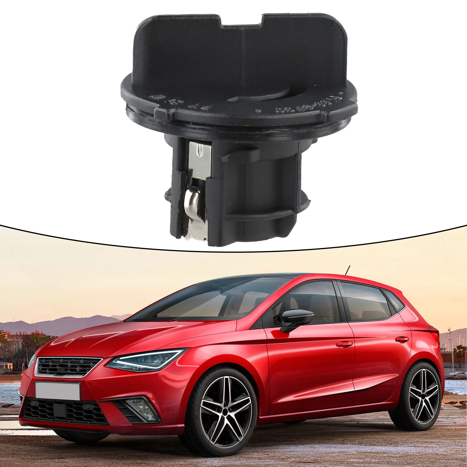 Daytime Running Light Bulb Holder For Seat For Ibiza 2009-2012 6J0941156A For Exeo 2009-2014 Car Running Light Light Bulb Base