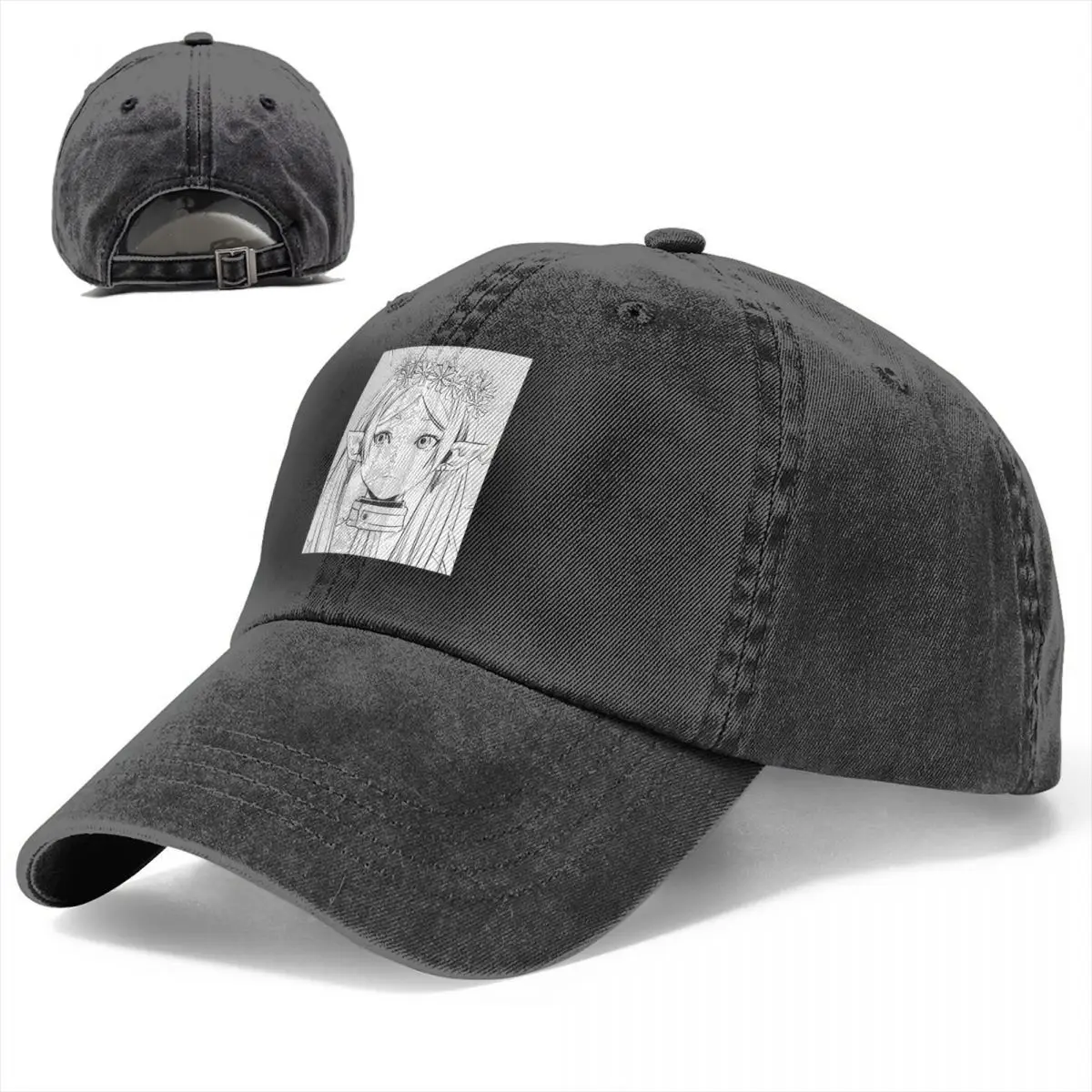 Weakness Mimic And Fern Baseball Caps Peaked Cap Frieren Beyond Journey's End Sun Shade Hats for Men