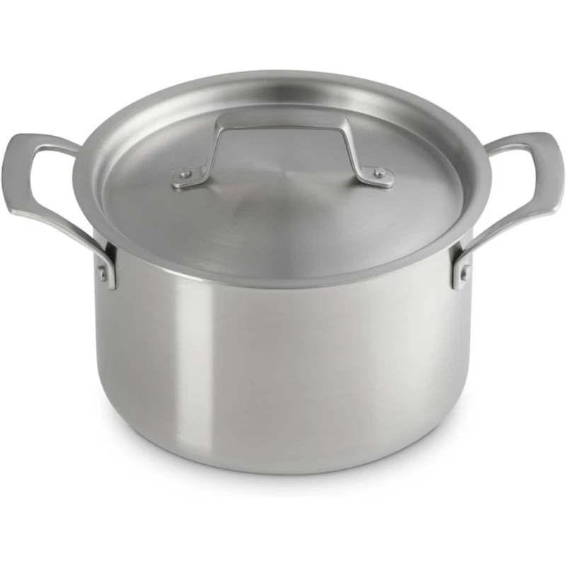 

Stainless Steel Stockpot 4 Quart Multi Purpose Cooking Pot for Kitchen Use