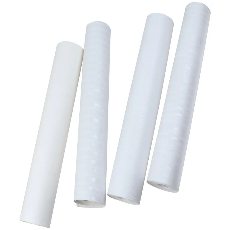 الحديثة الحد الأدنى بلون الأبيض خلفية الشمال نمط دياتوم الطين جدار تغطي للمنزل غرفة المعيشة غرفة نوم غير ذاتية اللصق #6