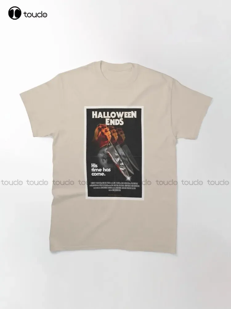 Halloween Ends Classic T-Shirt Mens Shirts Clearance Custom Aldult Teen Unisex Digital Printing Tee Shirts Xs-5Xl Custom Gift