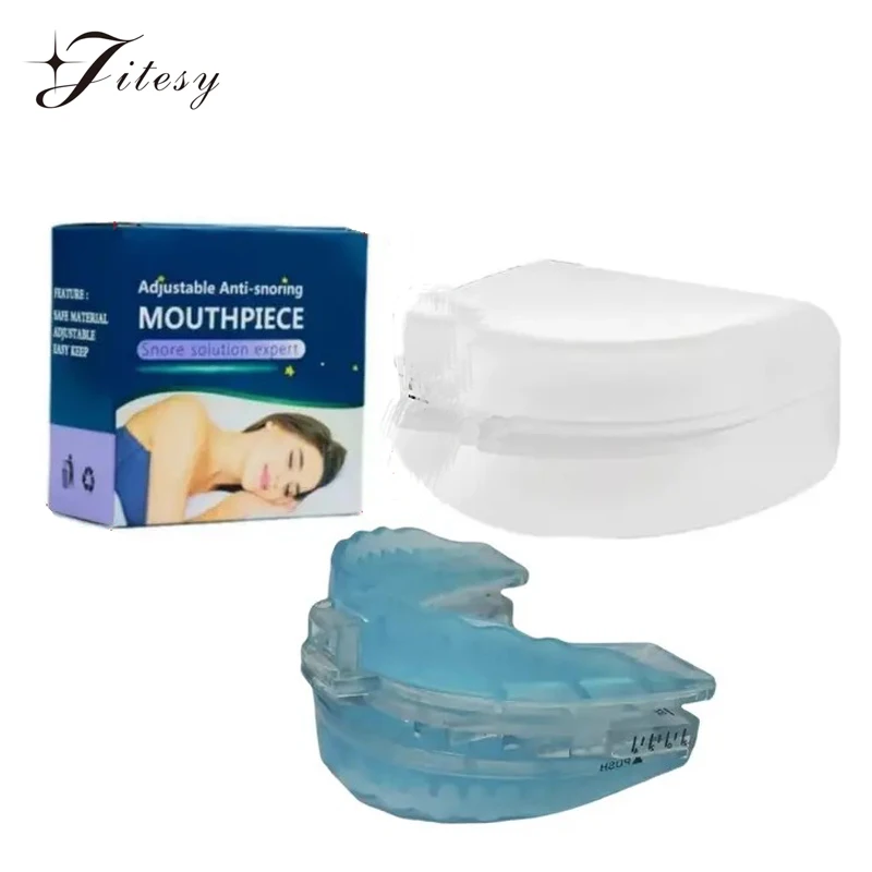 Anti Snoring Mouth Guard Improve Sleeping Snoring Mouth Guard Anti-Apnea Teeth Bruxism Stop Snoring Device Mouthpiece High Quality Better Sleep