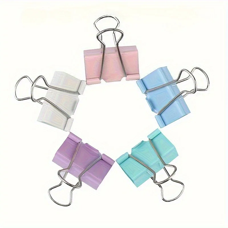 40/60 قطعة من المجلد الملون ذو الذيل الطويل - يمكن استخدامه كجلد استلام ومجلد ورق اختبار، مما يجعلها للاستخدام المكتبي.