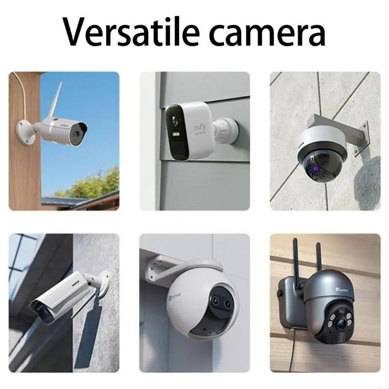 Outdoor Camera Shade Sun Rain Cover for Dome and CCTV Cameras with Easy Installation For Extended Equipment Lifespans B95B
