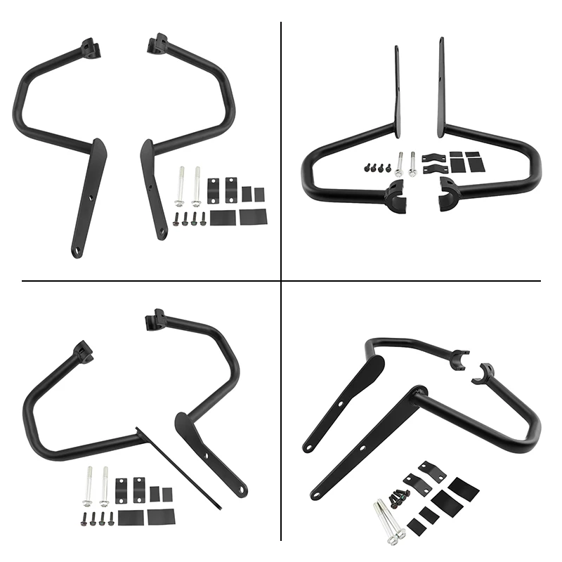 Akcesoria motocyklowe, orurowanie ochronne, osłona silnika, czarne, do Yamaha Bolt 950 XV950 XVS950 R-Spec 2013-2025
