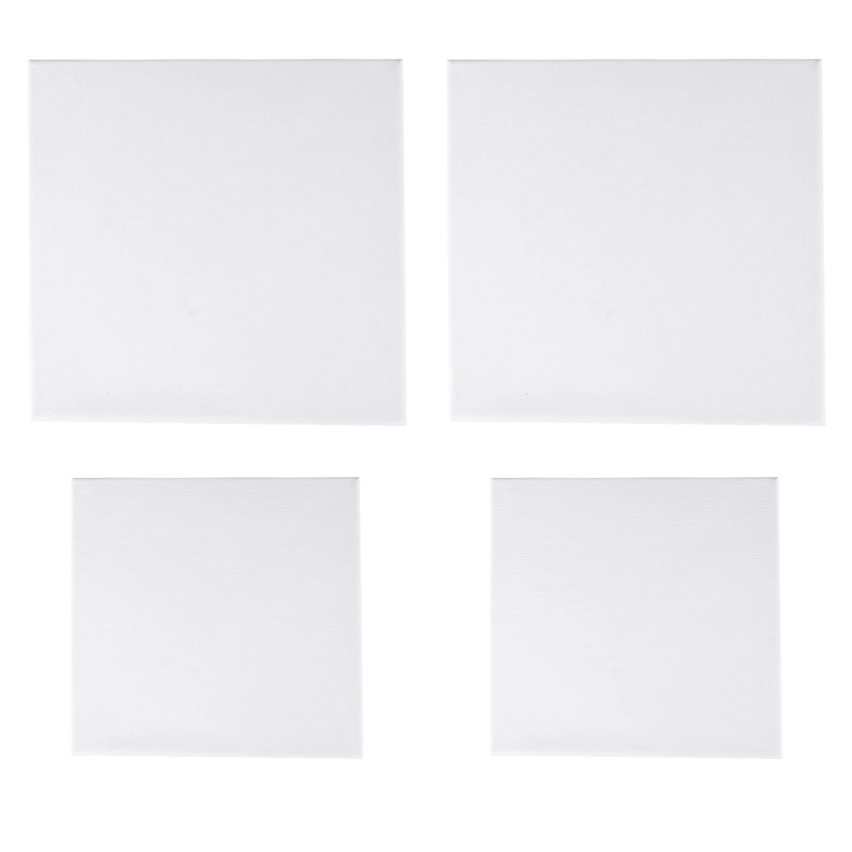 

Cotton Canvas Wood Stretched Square Painting Board White Paulownia Oil Painting Canvas Stretched Canvases For Artworks Home