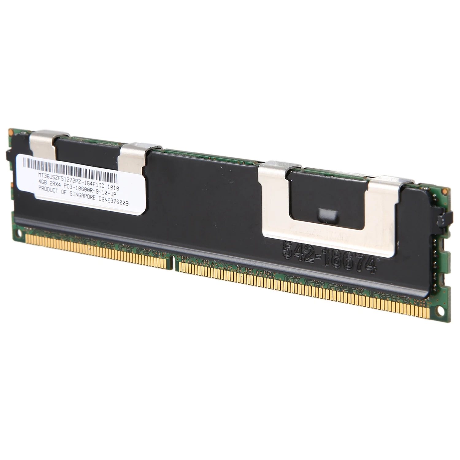 Efficiente memoria RAM DDR3 da 4 GB PC3-10600R 1333 MHz 2Rx4 1,5 V ECC server a 240 pin