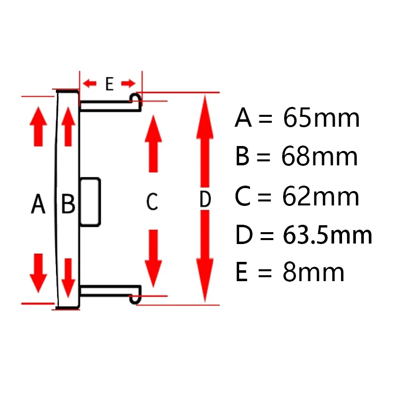 4Pcs/Set 68mm 3D Carbon Fiber Universal Car Wheel Center Hub Caps Cover Kit Auto Accessories ABS Car Styling Parts Accessories