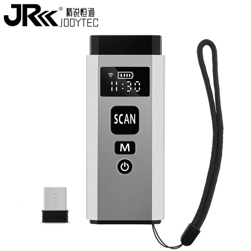 Jooytec Portable 1D 2D Bluetooth Barcode Scanner Reader for IOS Android Windows Phone Bluetooth Code Reader