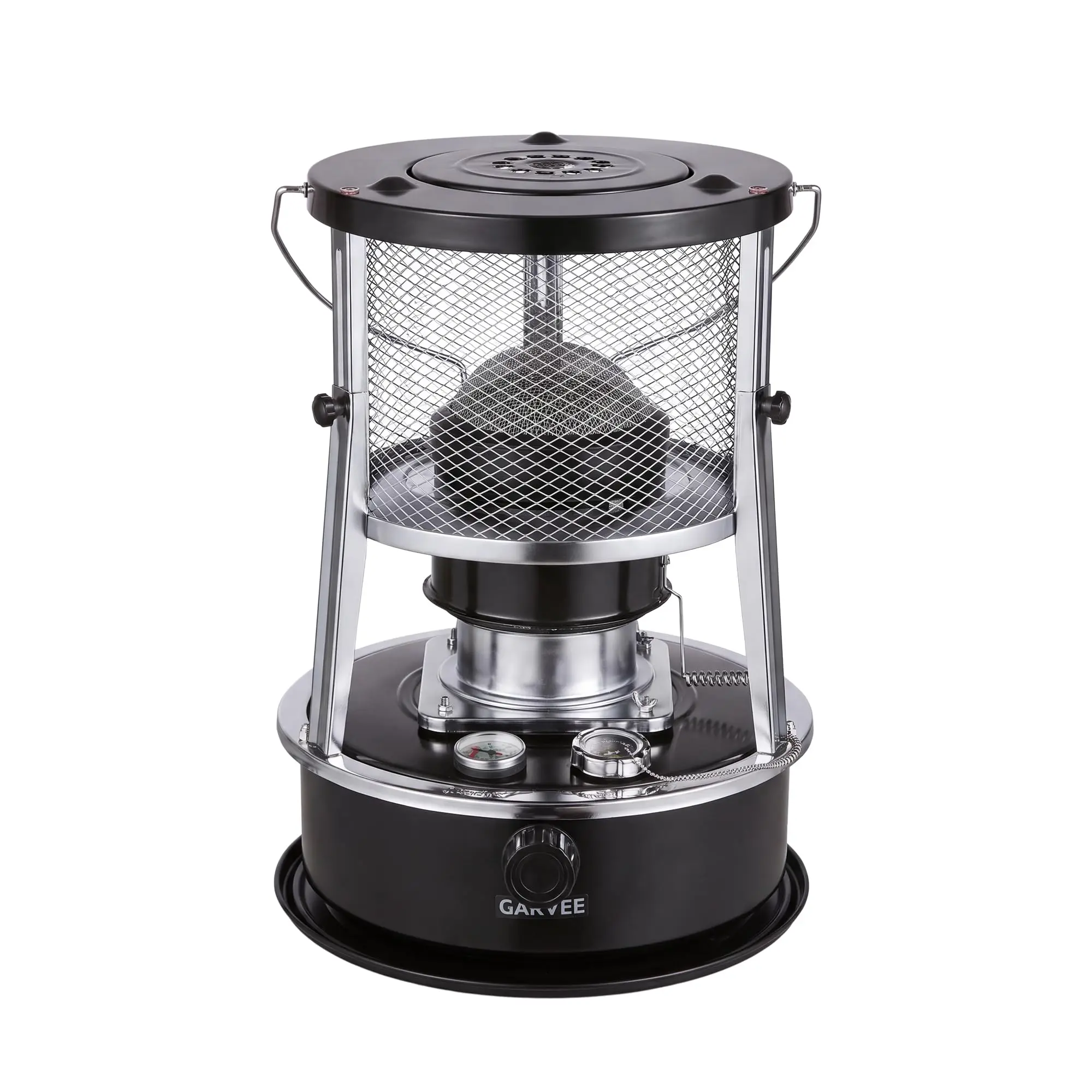 Convection Heater 9800 BTU Portable Indoor/Outdoor Space Heater for Garage Tent & Ice Fishing Black