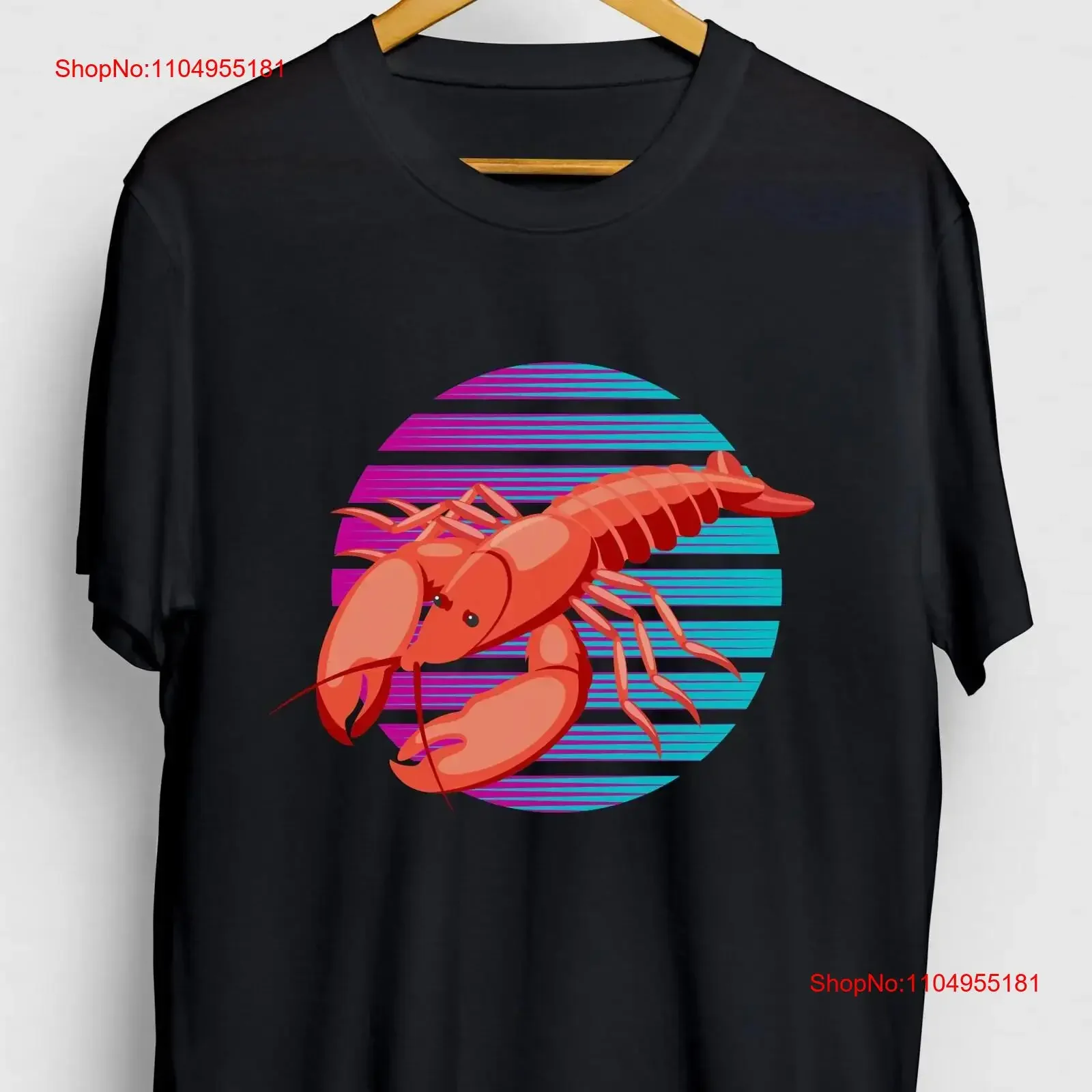 

Забавная футболка Cajun в стиле ретро Synthwave Crawfish, футболка с морепродуктами, молодежная винтажная стираная модная удобная стильная футболка с рисунком