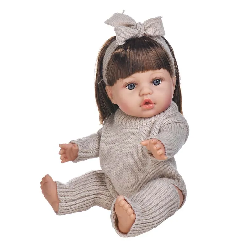 ตุ๊กตา Reborn ขนาด 13.39 นิ้ว ของเล่นเหมือนจริง ทำจากไวนิลทั้งตัว ตุ๊กตาเด็กทารก 34 ซม. เหมือนจริง ตุ๊กตาเด็กผู้หญิงแรกเกิด ตุ๊กตาเจ้าหญิง ของเล่นตุ๊กตาเด็ก ของขวัญ