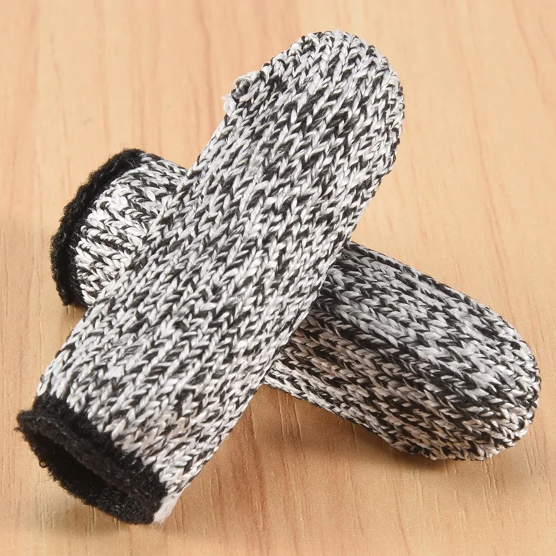 10 pezzi di protezione resistente al taglio delle culle per le dita, estensione per cucina, lavoro, scultura, antiscivolo, riutilizzabile