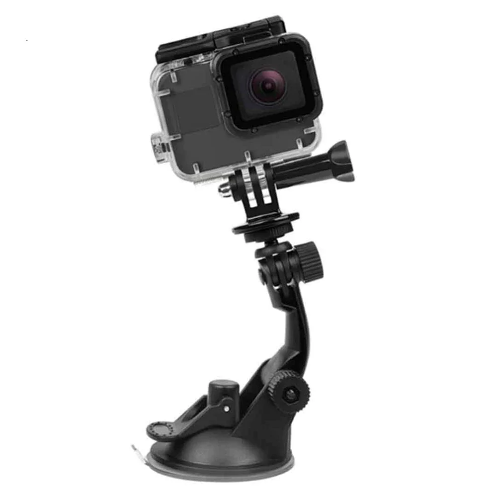 Support à ventouse pour caméra d'action, Gopro Fore11, 10, 9, 8, 7, 6, APEMAN, AKASO, Campark, COOU, Remali Capture Cam, Apexcam, HLS, 4K