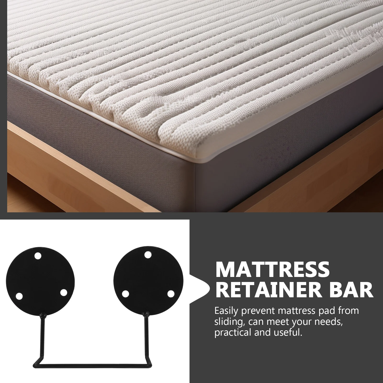 Mattress Retainer Bar Bracket Mattress Rack Mattress Anti-slip Stopper