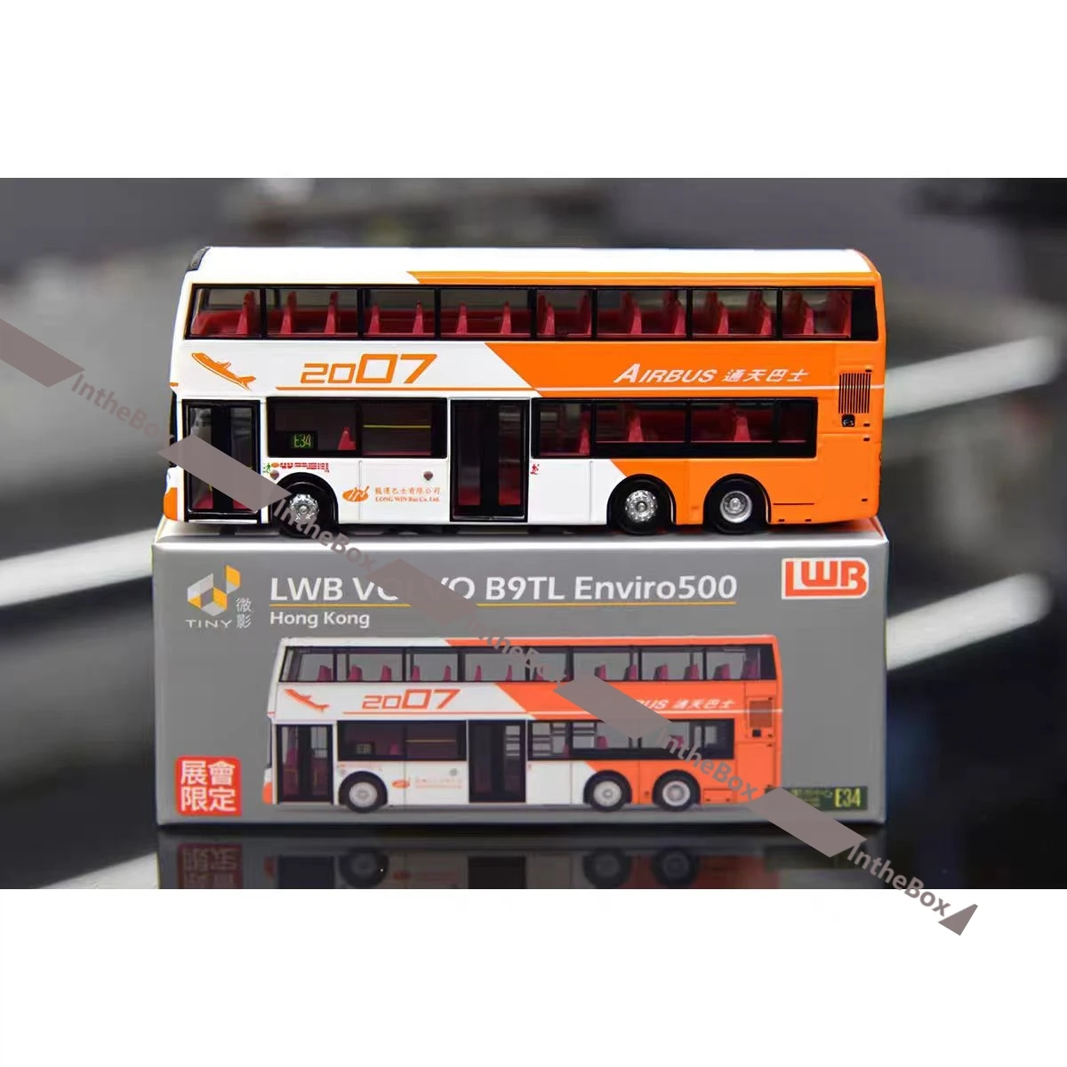 

Tiny 1:110 LWB B9TL Enviro500 Diecast Model Bus hong kong Collection Limited Edition Hobby Toys