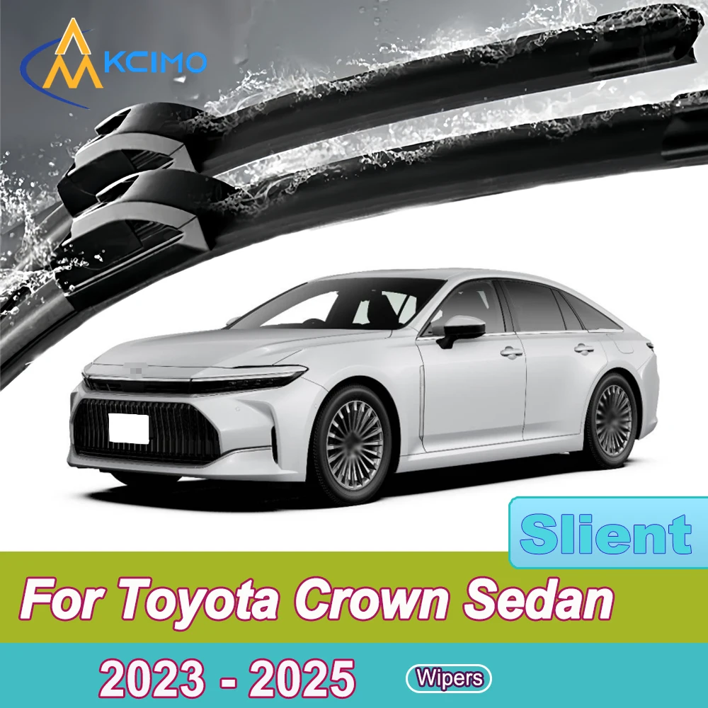 

Quiet Beam Wiper Blades 2pcs Windscreen Window Car Accessories For Toyota Crown Sedan S230 (FCEV) S232 (HEV) 2023-2025