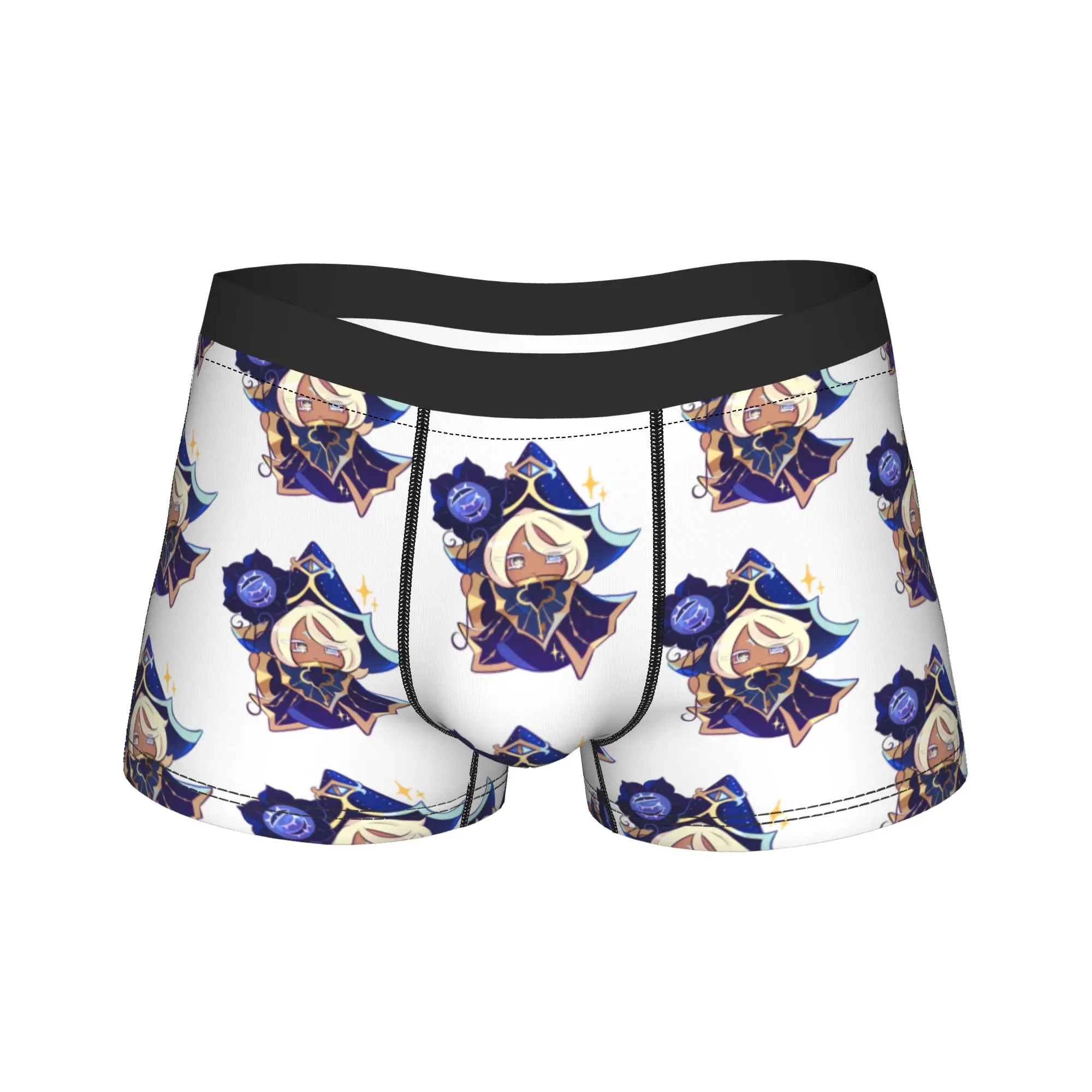 Men Truthless Recluse Chibi Boxer Briefs Shorts Panties Breathable Underwear Cookie Run Kingdom Homme Plus Size Underpants
