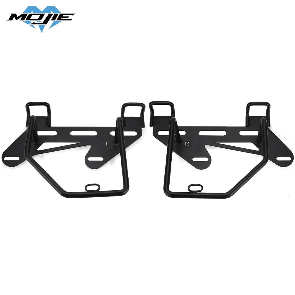 For Kawasaki W400 W650 W800 VN250 XL883L XL1200NS Side Case Bracket Saddlebag Panniers Rack Side Carrier Luggage Holder Support